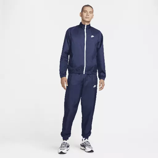 Nike Club Geweven trainingspak met voering voor heren - Blauw