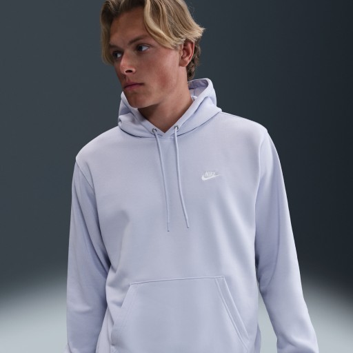 Nike Club hoodie van sweatstof voor heren - Grijs