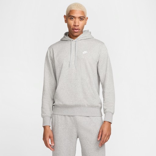 Nike Club hoodie van sweatstof voor heren - Grijs