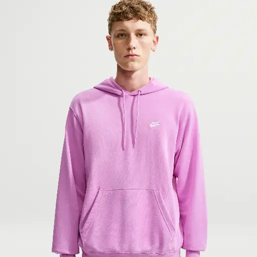 Nike Club hoodie van sweatstof voor heren - Paars