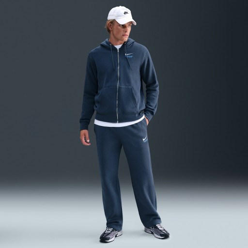 Nike Club oversized joggingbroek met elastische tailleband voor heren - Blauw