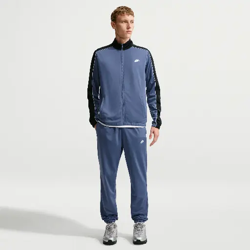 Nike Club poly-knit trainingspak voor heren - Blauw