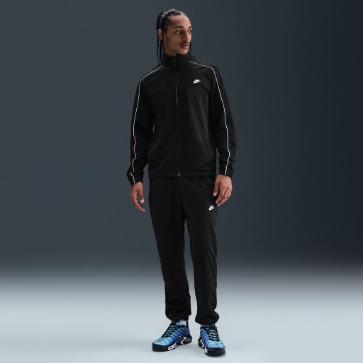 Nike Club poly-knit trainingspak voor heren - Zwart