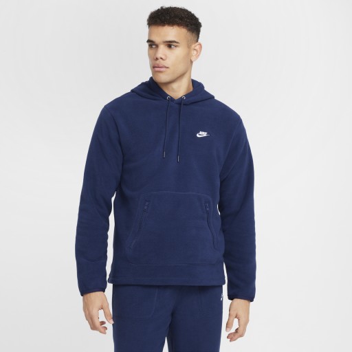 Nike Club winterse hoodie voor heren - Blauw