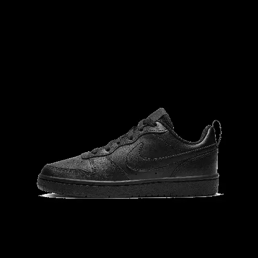 Nike Court Borough Low 2 Kinderschoenen - Zwart