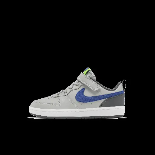 Nike Court Borough Low 2 Kleuterschoenen - Grijs