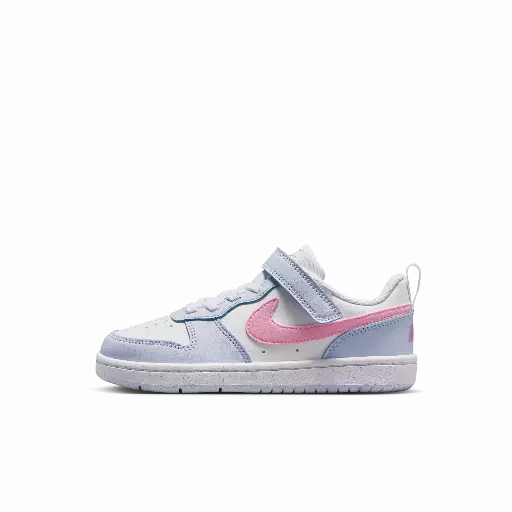 Nike Court Borough Low Essential+ kleuterschoenen - Wit