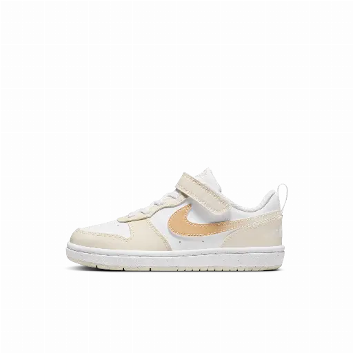 Nike Court Borough Low Kleuterschoenen - Wit