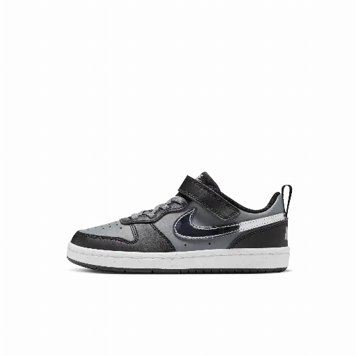 Nike Court Borough Low Kleuterschoenen - Zwart