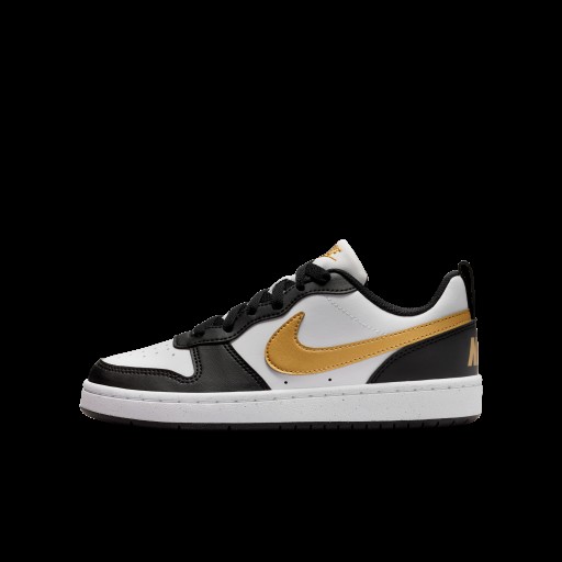 Nike Court Borough Low Recraft kinderschoenen - Zwart