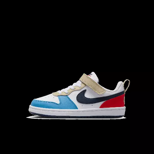 Nike Court Borough Low Recraft kleuterschoenen - Wit