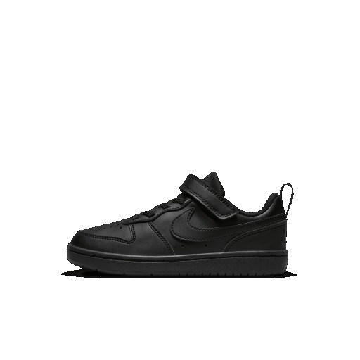 Nike Court Borough Low Recraft kleuterschoenen - Zwart