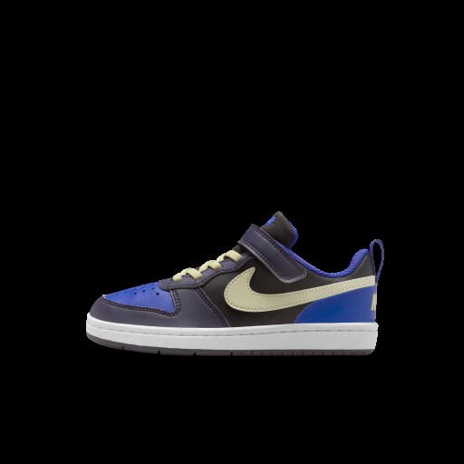 Nike Court Borough Low Recraft kleuterschoenen - Zwart