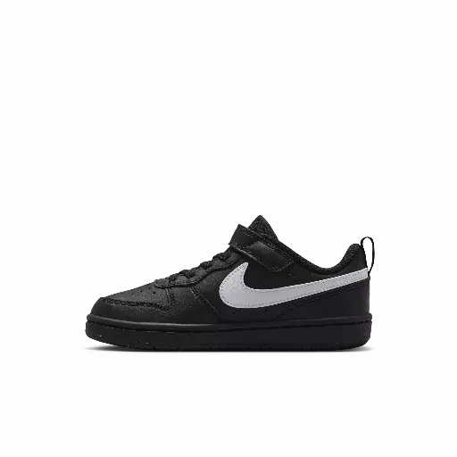 Nike Court Borough Low Recraft kleuterschoenen - Zwart