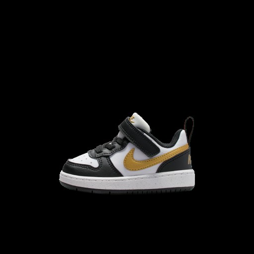 Nike Court Borough Low Recraft schoenen voor baby's/peuters - Zwart