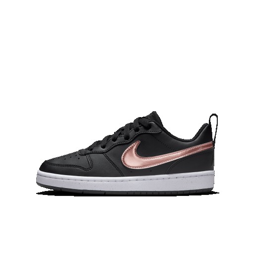 Nike Court Borough Low Recraft SE kinderschoenen - Zwart