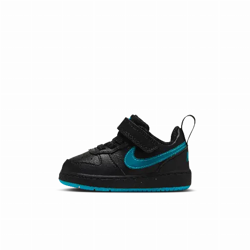 Nike Court Borough Low Schoenen voor baby's/peuters - Zwart