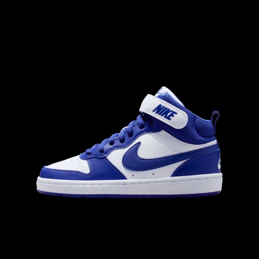 Nike Court Borough Mid 2 Kinderschoenen - Wit