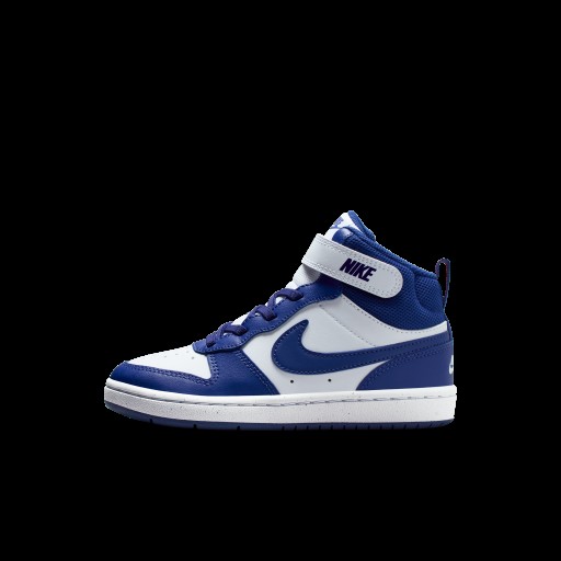 Nike Court Borough Mid 2 Kleuterschoenen - Wit