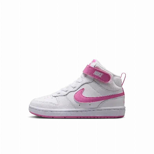 Nike Court Borough Mid 2 Kleuterschoenen - Wit