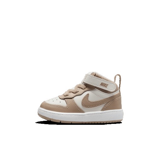 Nike Court Borough Mid 2 schoenen voor baby's/peuters - Bruin