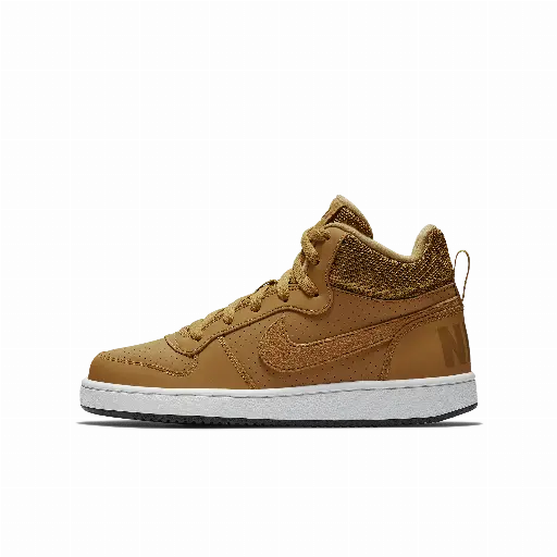 Nike Court Borough Mid Kinderschoenen - Bruin
