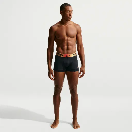 Nike Dri-FIT Essential Micro onderbroeken voor heren (3 stuks) - Oranje