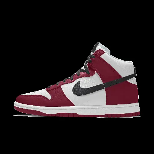 Nike Dunk High By You Custom damesschoenen - Wit