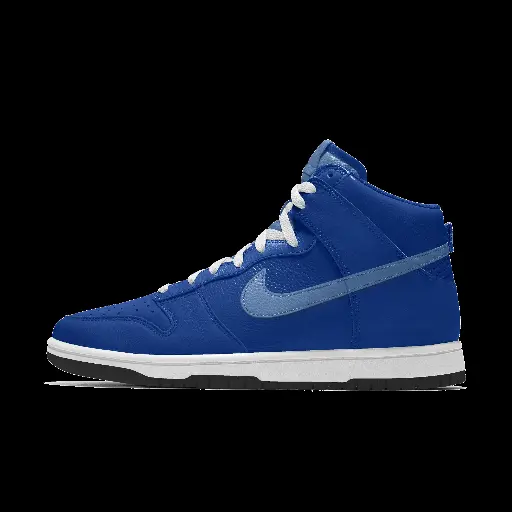 Nike Dunk High By You Custom herenschoenen - Blauw