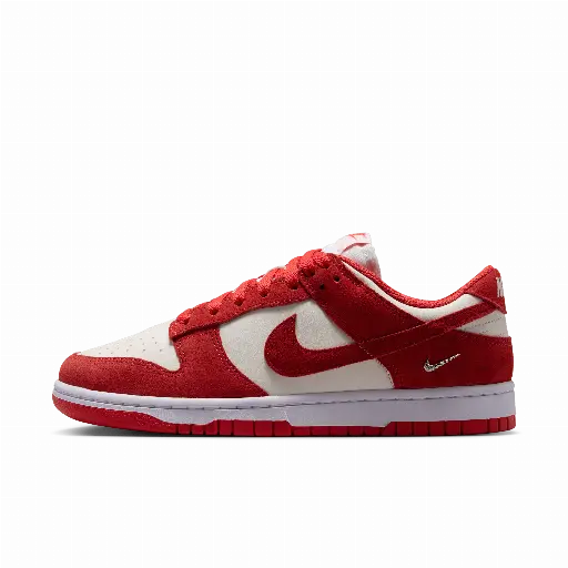 Nike Dunk Low Suede damesschoenen - Wit