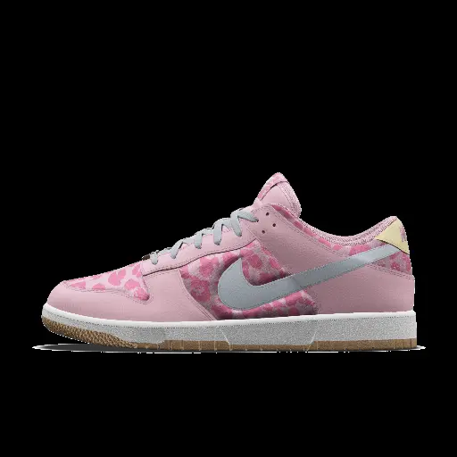 Nike Dunk Low Unlocked By You Custom damesschoenen - Roze