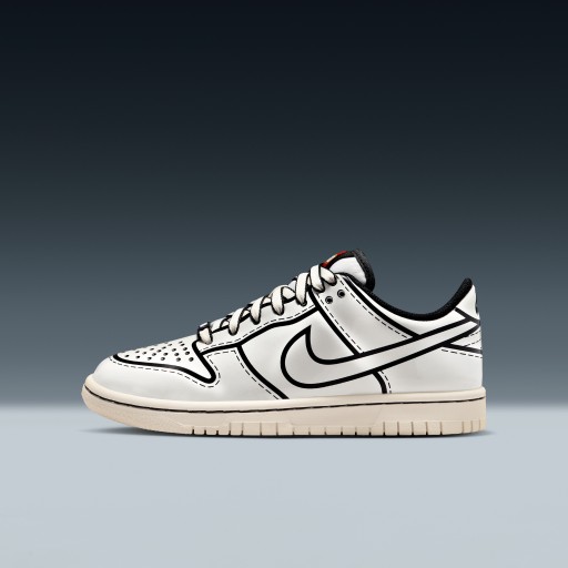 Nike Dunk Low x LEGO® Collection kinderschoenen - Wit