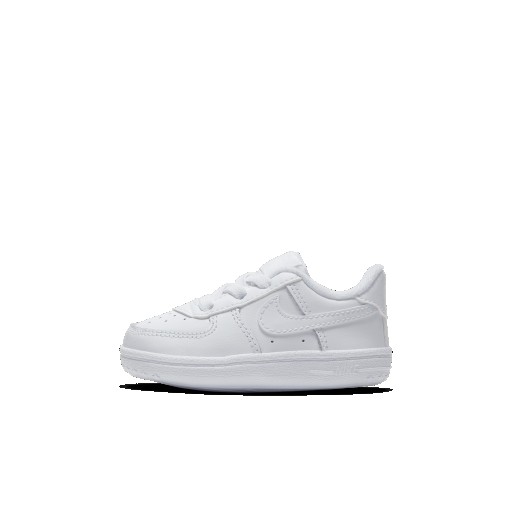 Nike Force 1 Crib Bootie voor baby's - Wit