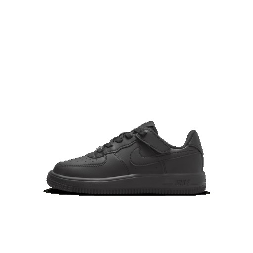 Nike Force 1 Low EasyOn kleuterschoenen - Zwart