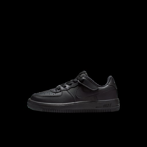 Nike Force 1 Low EasyOn kleuterschoenen - Zwart