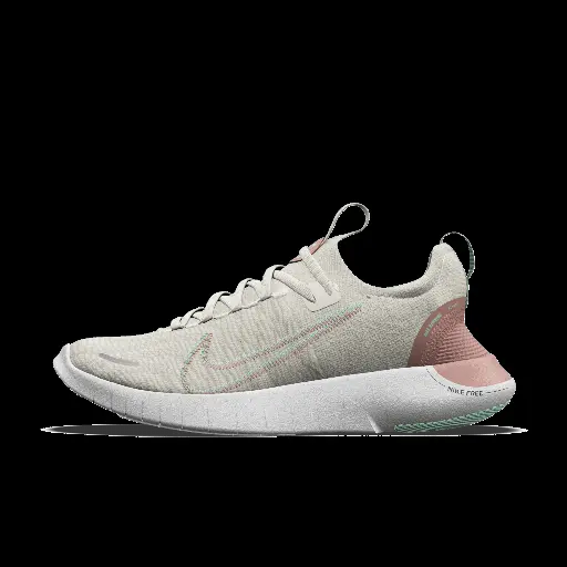 Nike Free RN By You Custom hardloopschoenen voor dames (straat) - Wit