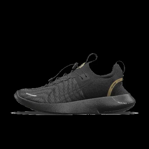 Nike Free RN By You custom hardloopschoenen voor heren (straat) - Zwart