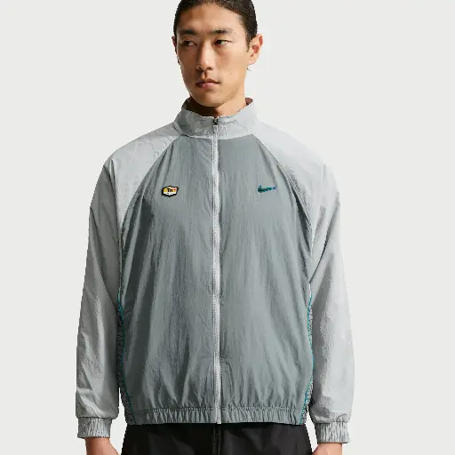 Nike geweven trainingsjack voor heren - Grijs