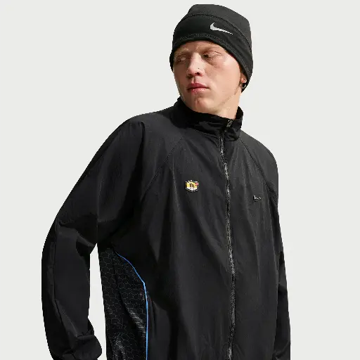 Nike geweven trainingsjack voor heren - Zwart