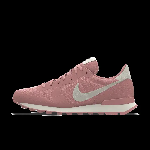 Nike Internationalist By You Custom damesschoen - Roze