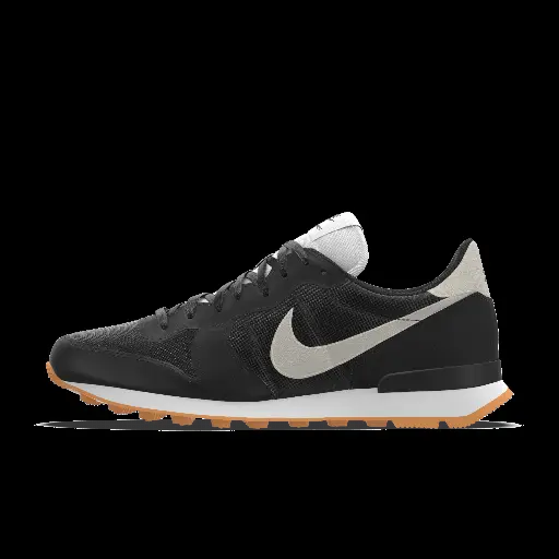 Nike Internationalist By You Custom damesschoen - Zwart