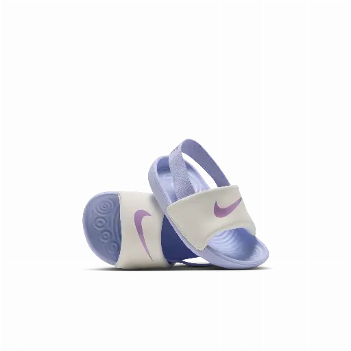 Nike Kawa slippers voor baby's/peuters - Paars