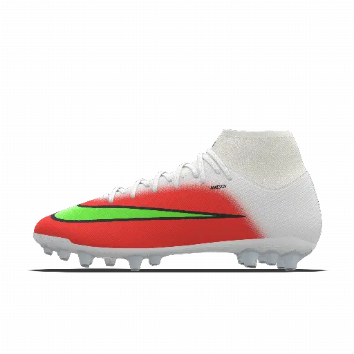 Nike Mercurial Superfly 11 Academy By You customized high-top voetbalschoenen (kunstgras) - Rood