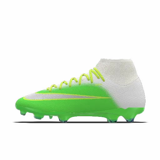 Nike Mercurial Superfly 11 Academy By You customized high-top voetbalschoenen (stevige ondergrond) - Groen