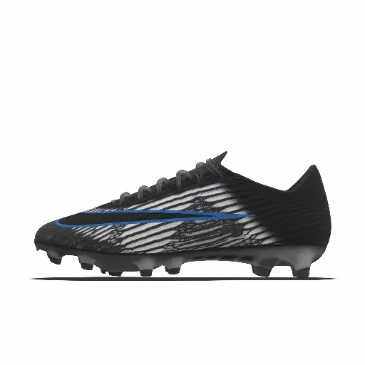 Nike Mercurial Superfly 11 Elite By You customized low-top voetbalschoen (kunstgras) - Zwart