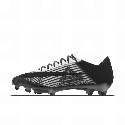 Nike Mercurial Superfly 11 Elite By You customized low-top voetbalschoen (stevige ondergrond) - Zwart