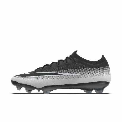 Nike Mercurial Vapor 17 Elite By You customized low-top voetbalschoen (kunstgras) - Zwart