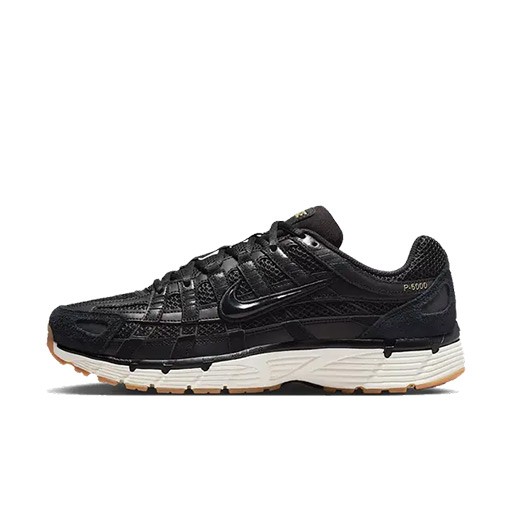 Nike P-6000 suède herenschoenen - Zwart