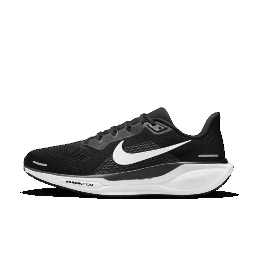 Nike Pegasus 41 hardloopschoenen voor heren (extra breed, straat) - Zwart