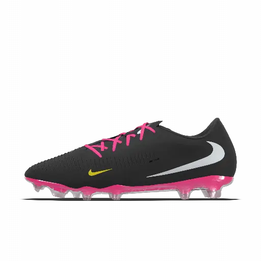 Nike Phantom 6 Low Academy By You custom voetbalschoenen (meerdere ondergronden) - Zwart
